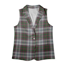 ScotsTee Shop Scottish Stewart of Appin Dress Women's Tartan Sleeveless Blazer Suit Vest