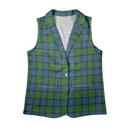 ScotsTee Shop Scottish Stirling Women's Tartan Sleeveless Blazer Suit Vest