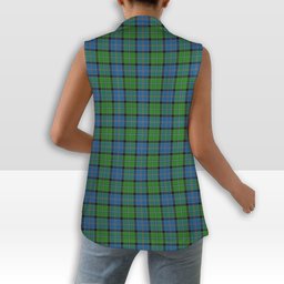 ScotsTee Shop Scottish Stirling Women's Tartan Sleeveless Blazer Suit Vest