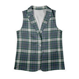ScotsTee Shop Scottish McInnes Dress Modern Women's Tartan Sleeveless Blazer Suit Vest