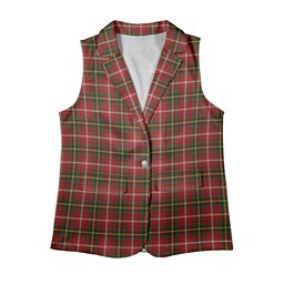 ScotsTee Shop Scottish Thirkill Dalgliesh Women's Tartan Sleeveless Blazer Suit Vest