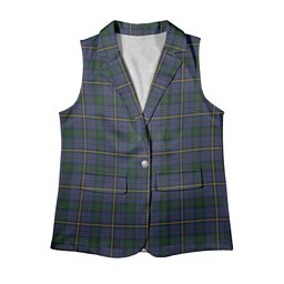 ScotsTee Shop Scottish Hope Vere 2 Women's Tartan Sleeveless Blazer Suit Vest