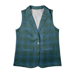 ScotsTee Shop Scottish Matheson Hunting Women's Tartan Sleeveless Blazer Suit Vest