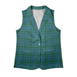 ScotsTee Shop Scottish Mayhew Women's Tartan Sleeveless Blazer Suit Vest