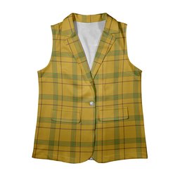ScotsTee Shop Scottish Houston Women's Tartan Sleeveless Blazer Suit Vest
