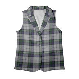 ScotsTee Shop Scottish MacKenzie Dress 3 Women's Tartan Sleeveless Blazer Suit Vest