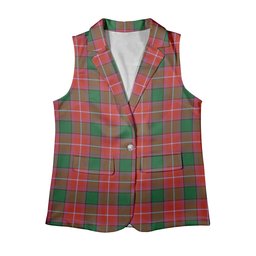 ScotsTee Shop Scottish Rattray Ancient Women's Tartan Sleeveless Blazer Suit Vest