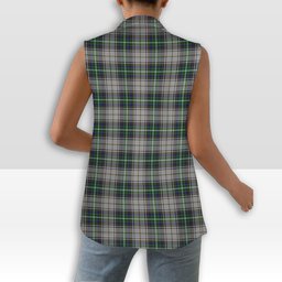 ScotsTee Shop Scottish MacSheehy Women's Tartan Sleeveless Blazer Suit Vest
