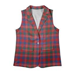 ScotsTee Shop Scottish MacColl Hunting Modern Women's Tartan Sleeveless Blazer Suit Vest