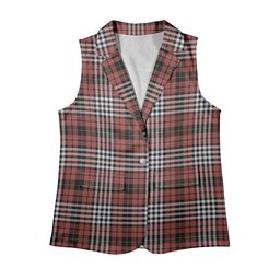 ScotsTee Shop Scottish Little of Morton Rigg Ancient Women's Tartan Sleeveless Blazer Suit Vest
