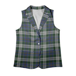 ScotsTee Shop Scottish MacInnes Dress Women's Tartan Sleeveless Blazer Suit Vest