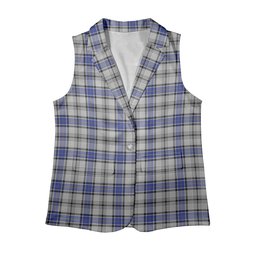 ScotsTee Shop Scottish Hannay Women's Tartan Sleeveless Blazer Suit Vest