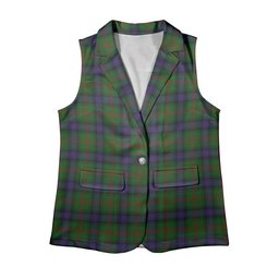 ScotsTee Shop Scottish Park Women's Tartan Sleeveless Blazer Suit Vest