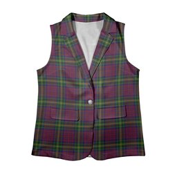 ScotsTee Shop Scottish MacGaugh Women's Tartan Sleeveless Blazer Suit Vest