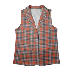 ScotsTee Shop Scottish McFarland Ancient Women's Tartan Sleeveless Blazer Suit Vest