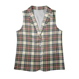 ScotsTee Shop Scottish Stewart Dress Ancient SC Women's Tartan Sleeveless Blazer Suit Vest
