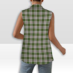 ScotsTee Shop Scottish Hay White Dress Women's Tartan Sleeveless Blazer Suit Vest