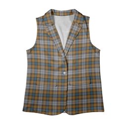 ScotsTee Shop Scottish Gordon dress 5 Women's Tartan Sleeveless Blazer Suit Vest