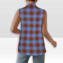 ScotsTee Shop Scottish Newton Women's Tartan Sleeveless Blazer Suit Vest
