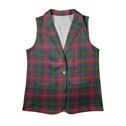 ScotsTee Shop Scottish Rattray of Lude Women's Tartan Sleeveless Blazer Suit Vest