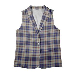 ScotsTee Shop Scottish MacRae of Conchra Women's Tartan Sleeveless Blazer Suit Vest