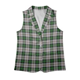 ScotsTee Shop Scottish Ross Arisaid Women's Tartan Sleeveless Blazer Suit Vest
