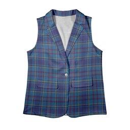 ScotsTee Shop Scottish Mercer Women's Tartan Sleeveless Blazer Suit Vest