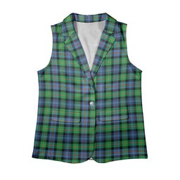 ScotsTee Shop Scottish Murray of Atholl Ancient Women's Tartan Sleeveless Blazer Suit Vest
