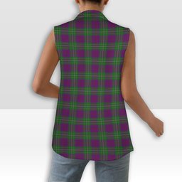 ScotsTee Shop Scottish Singh Women's Tartan Sleeveless Blazer Suit Vest