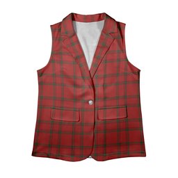 ScotsTee Shop Scottish MacKintosh 5 Women's Tartan Sleeveless Blazer Suit Vest