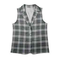 ScotsTee Shop Scottish Pritchard Women's Tartan Sleeveless Blazer Suit Vest