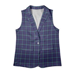 ScotsTee Shop Scottish Kircaldy Women's Tartan Sleeveless Blazer Suit Vest