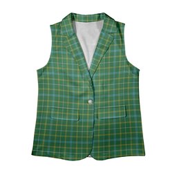 ScotsTee Shop Scottish Kennedy Irish Ancient Women's Tartan Sleeveless Blazer Suit Vest