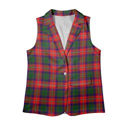 ScotsTee Shop Scottish Waugh Women's Tartan Sleeveless Blazer Suit Vest