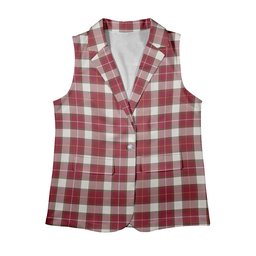 ScotsTee Shop Scottish MacPhee Dress Modern Women's Tartan Sleeveless Blazer Suit Vest