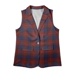 ScotsTee Shop Scottish MacEdward MacGregor Hastie Women's Tartan Sleeveless Blazer Suit Vest