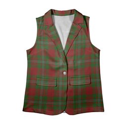 ScotsTee Shop Scottish Strang Women's Tartan Sleeveless Blazer Suit Vest