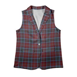 ScotsTee Shop Scottish MacTavish 2 Women's Tartan Sleeveless Blazer Suit Vest