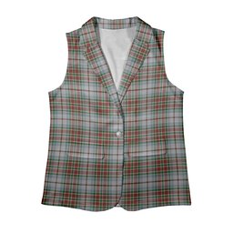 ScotsTee Shop Scottish MacBain Dress Women's Tartan Sleeveless Blazer Suit Vest