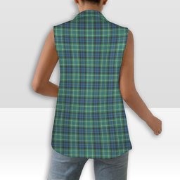 ScotsTee Shop Scottish McNeil of Colonsay Ancient Women's Tartan Sleeveless Blazer Suit Vest