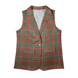 ScotsTee Shop Scottish Russell USA Ancient Women's Tartan Sleeveless Blazer Suit Vest