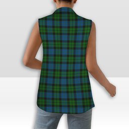 ScotsTee Shop Scottish McCoy Women's Tartan Sleeveless Blazer Suit Vest