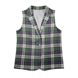ScotsTee Shop Scottish MacCallum Dress Modern Women's Tartan Sleeveless Blazer Suit Vest