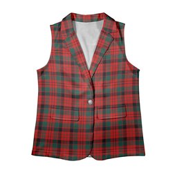 ScotsTee Shop Scottish McNeacail Modern Women's Tartan Sleeveless Blazer Suit Vest