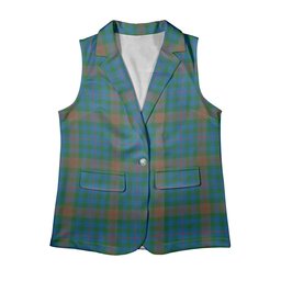 ScotsTee Shop Scottish Tennant Yules Ancient Women's Tartan Sleeveless Blazer Suit Vest