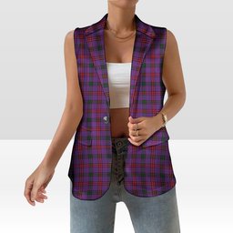 ScotsTee Shop Scottish Montgomery Modern Women's Tartan Sleeveless Blazer Suit Vest