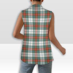 ScotsTee Shop Scottish MacBeth Dress  Ancient Women's Tartan Sleeveless Blazer Suit Vest