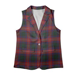 ScotsTee Shop Scottish MacInroy Rattray Women's Tartan Sleeveless Blazer Suit Vest