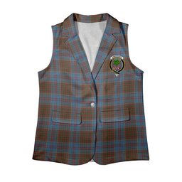 ScotsTee Shop Scottish Anderson MacGregor Hastie 4 Women's Tartan Sleeveless Blazer Suit Vest