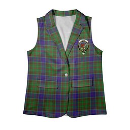 ScotsTee Shop Scottish Adam Women's Tartan Sleeveless Blazer Suit Vest